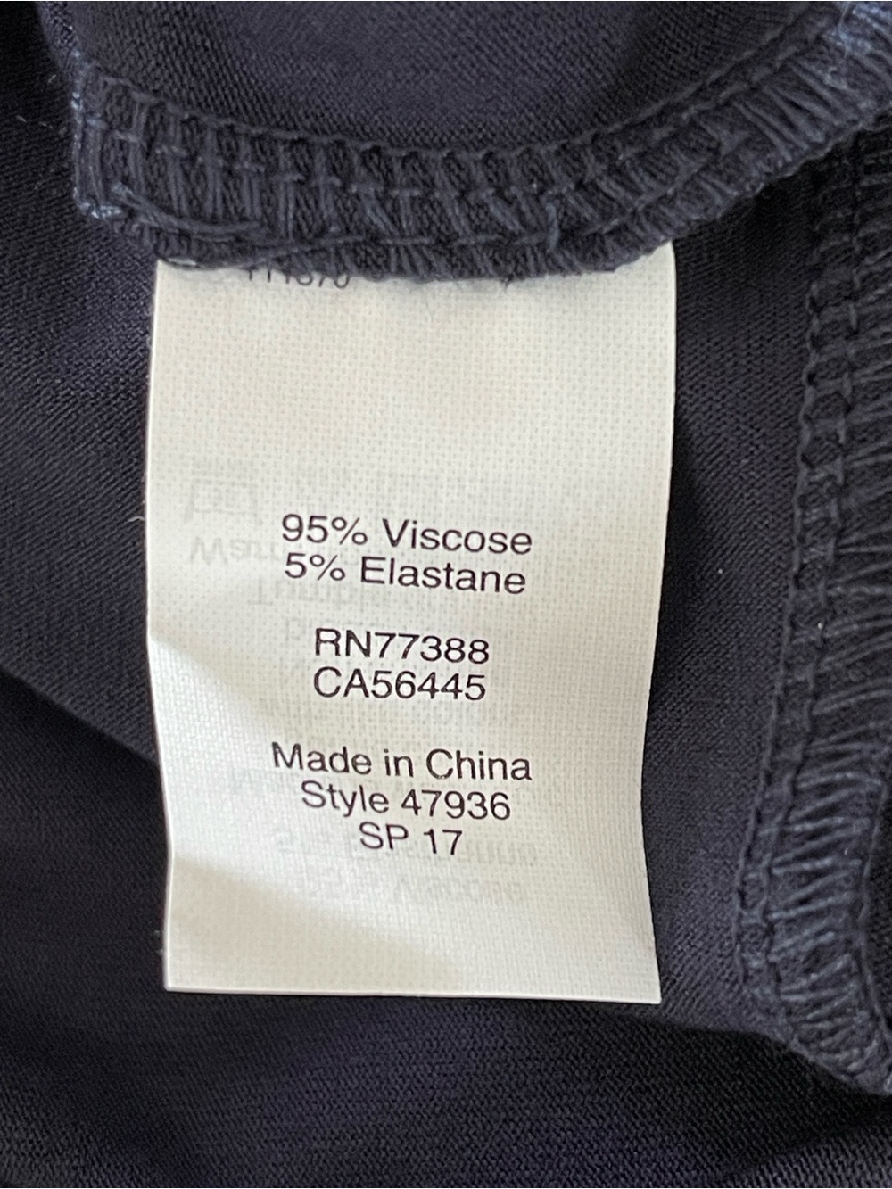 J. Crew Navy Maxi Skirt with Sleek High Waist with Elastic Waistband NWT Size XL - Picture 5 of 5